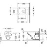 Инсталляция GEBERIT DUOFIX BASIC для подвесного унитаза с клавишей смыва хром 458.134.DC.2