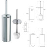 Комплект аксессуаров для санузла GEBERIT BEMETA OMEGA 104212032L/102313067 104212032L-102313067