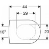 Комплект GEBERIT DUOFIX 111.300.00.5 UP320 с подвесным унитазом GEBERIT ICON RIMFREE 204060000 с сиденьем микролифт 574130000 111.300.00.54