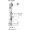 Комплект GEBERIT DUOFIX 111.362.00.5 UP320 с подвесным унитазом ACANTO 500.600.01.2 с крышкой-сиденьем ACANTO 500.605.01.2 с микролифтом Slim 111.362.00.52