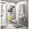 Комплект GEBERIT DUOFIX 458.124.21.1 UP100 с подвесным безободковым унитазом IFO SPECIAL RIMFREE RP731300200 с сиденьем soft-close RP706012200 458.124.21.12