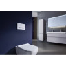 Комплект инсталляции GEBERIT DUOFIX 111.300.00.5 UP320 с подвесным унитазом SMYLE SQUARE 500.683.01.1 безободковый и крышкой-сиденьем микролифт 111.300.00.5-500.683
