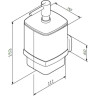 Мыльница GEBERIT AM.PM GEM A9034200 9036900