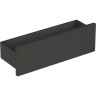 Настенная полка GEBERIT SMYLE SQUARE 500.362.JK.1 45 см темно-серый