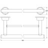 Полотенцедержатель GEBERIT FBS VIZOVICE VIZ 034