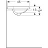 Раковина GEBERIT VARIFORM 500.720.01.2 55 см