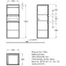 Шкаф боковой GEBERIT RENOVA NR.1 PLAN 869031000 40 см