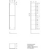 Шкаф-пенал GEBERIT ACANTO 500.619.JL.2 40 см