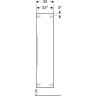 Шкаф-пенал с зеркалом GEBERIT ICON 840150000 35 см