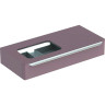 Шкафчик с раковиной GEBERIT MYDAY 1150x200x520 мм какао с молоком 824261000+245460600