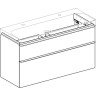 Тумба для комплекта GEBERIT SMYLE SQUARE 500.355.JL.1 118 см песчаный