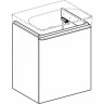 Тумба для комплекта GEBERIT SMYLE SQUARE 500.366.JK.1 54 см темно-серый