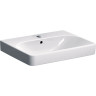Тумба с раковиной GEBERIT SMYLE SQUARE 500.352.00.1-500.229.01.1 60 см белый 500.229.01.1+500.352.00.1